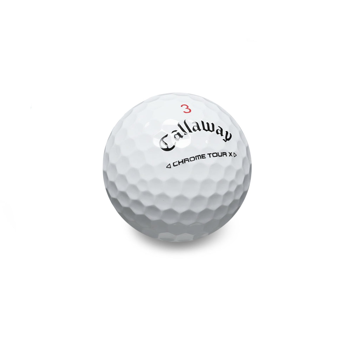 Used Callaway Chrome Tour X Triple Track Golf Balls - 1 Dozen