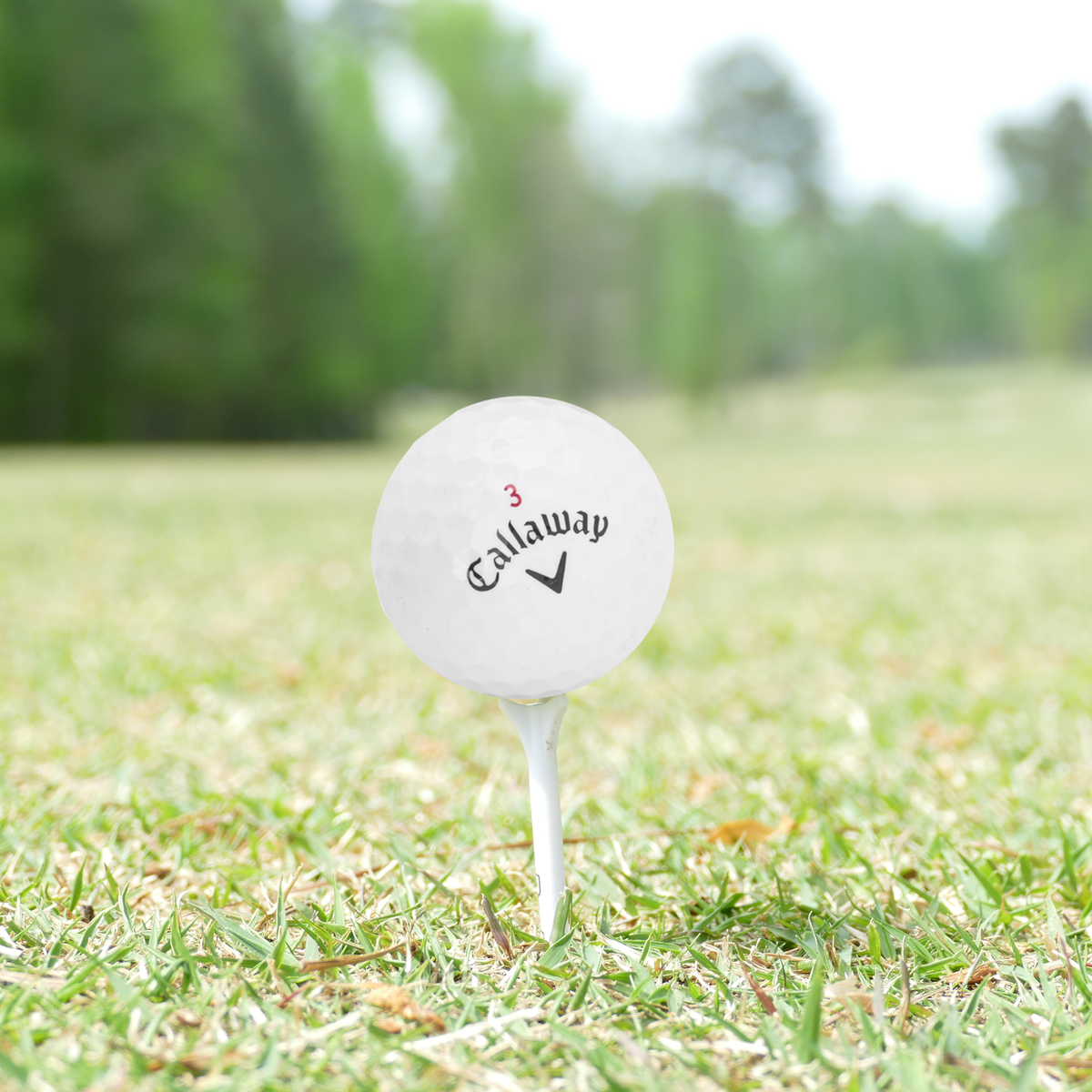 Used Callaway Chrome Soft Golf Balls - 1 Dozen