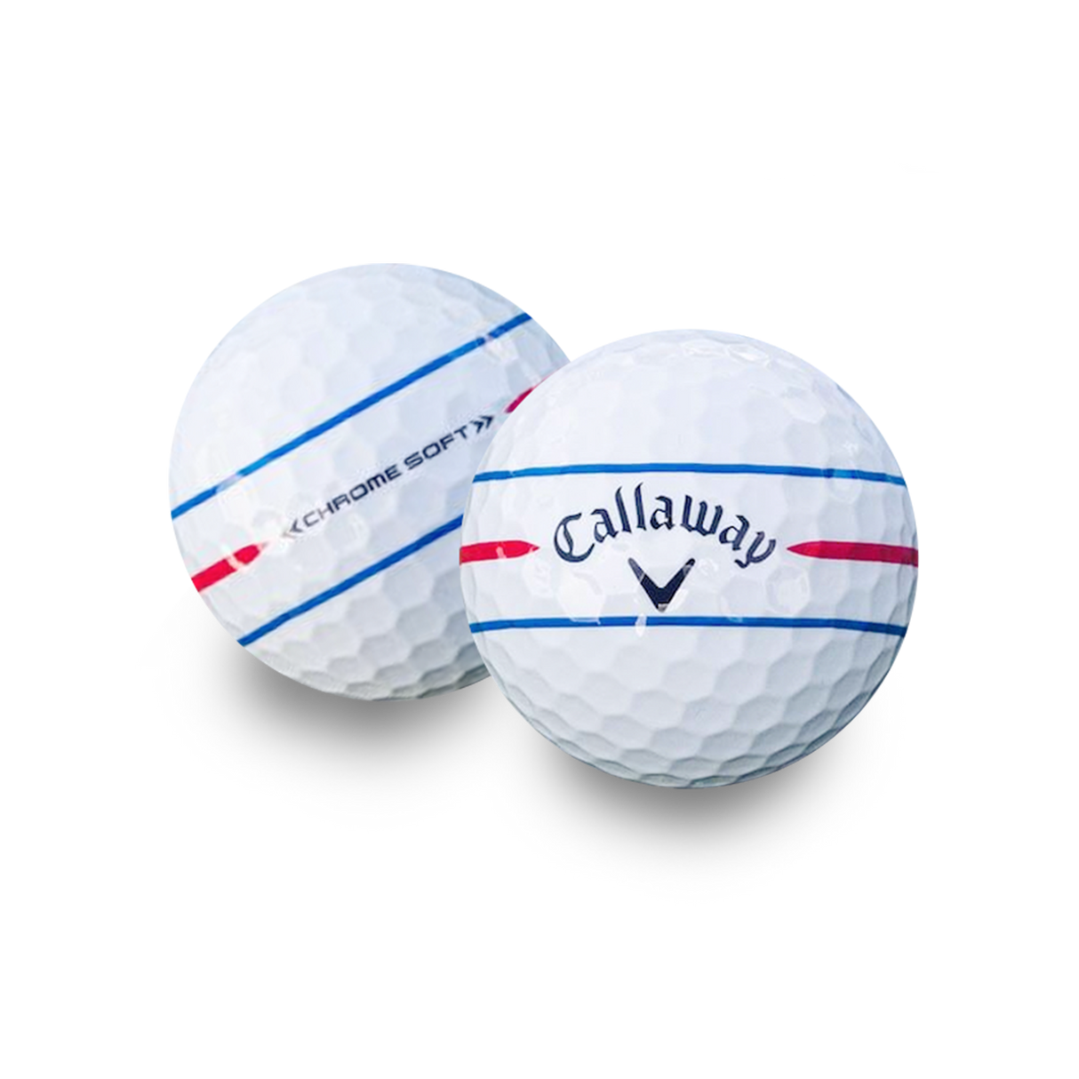 Used Callaway Chrome Soft 360 Triple Track Golf Balls - 1 Dozen - Pro Game Sports