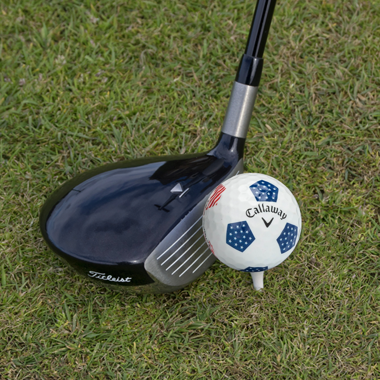 Used Callaway Chromesoft Truvis Team USA Golf Balls - 1 Dozen - Pro Game Sports