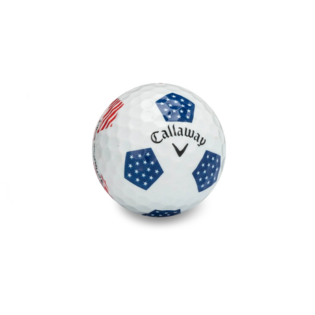 Used Callaway Chromesoft Truvis Team USA Golf Balls - 1 Dozen - Pro Game Sports