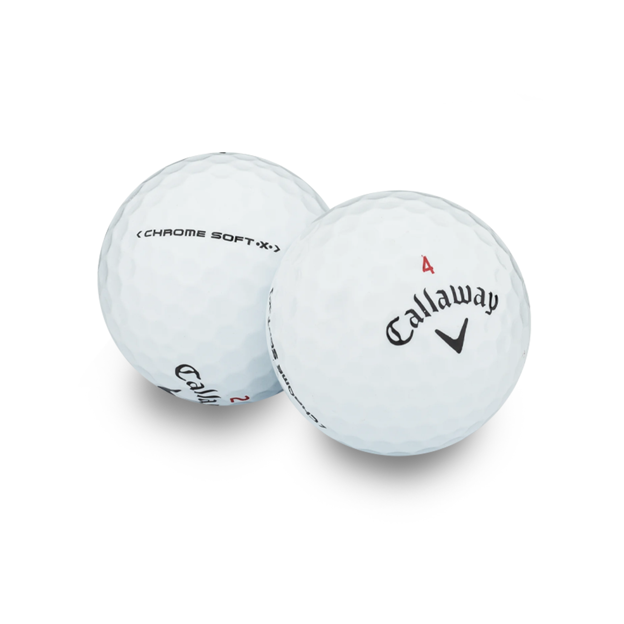 Used Callaway Chrome Soft X Golf Balls - 1 Dozen
