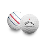 Used Callaway Chromesoft X Triple Track Golf Balls - 1 Dozen