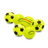 Recycled Mix Yellow Callaway Graphic Balls –  48 Count