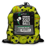 Recycled Mix Yellow Callaway Graphic Balls –  48 Count