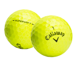 Used Callaway Supersoft Yellow Golf Balls - 1 Dozen - Pro Game Sports