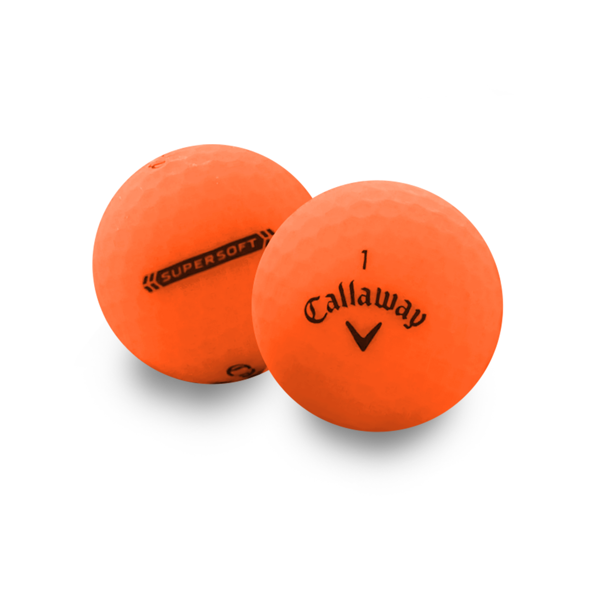 Used Callaway Super Soft Matte Golf Balls - 1 Dozen