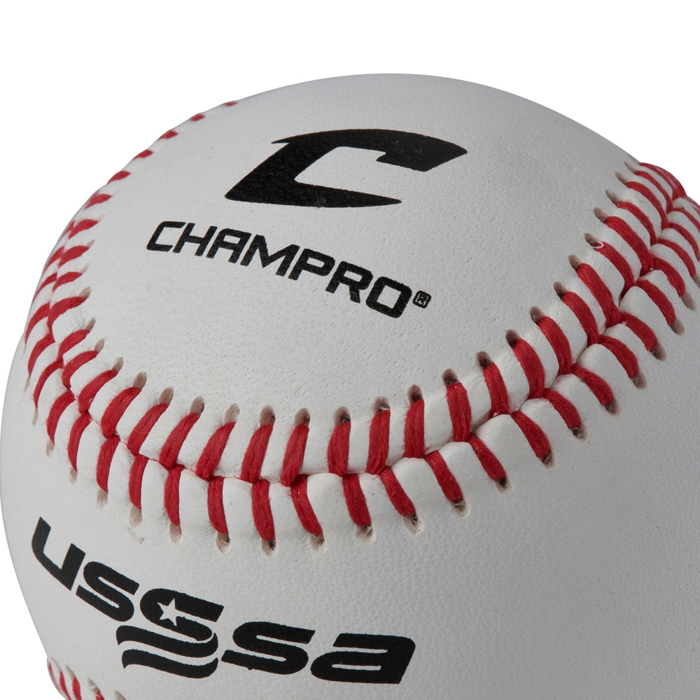 USSSA Approved Baseballs - Full Grain Leather Cover