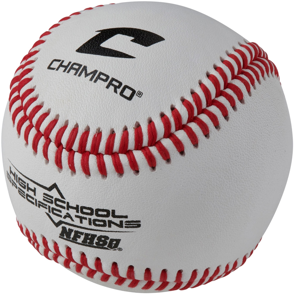 NFHS Baseballs - Full Grain Leather Cover
