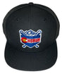 [CHSBUA] Fitted Baseball 4-Stitch Black Hat - Colorado High School Baseball Umpire Association - Pro Game Sports