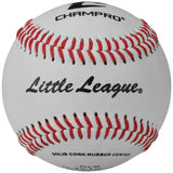 Little League® Game RS Baseballs - Cork/Rubber Core - Genuine Leather Cover (1 Dozen)