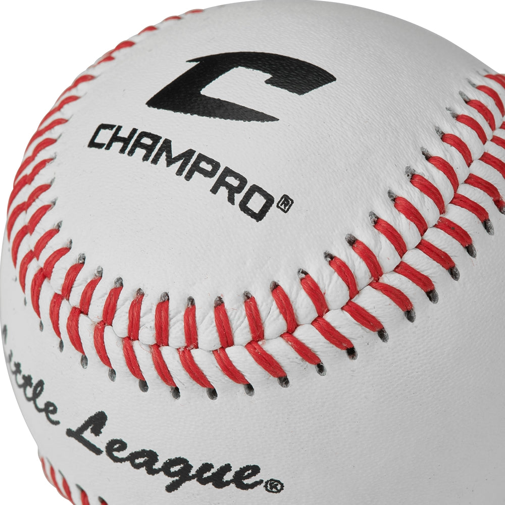 Little League® Game RS Baseballs - Cork/Rubber Core - Genuine Leather Cover (1 Dozen)