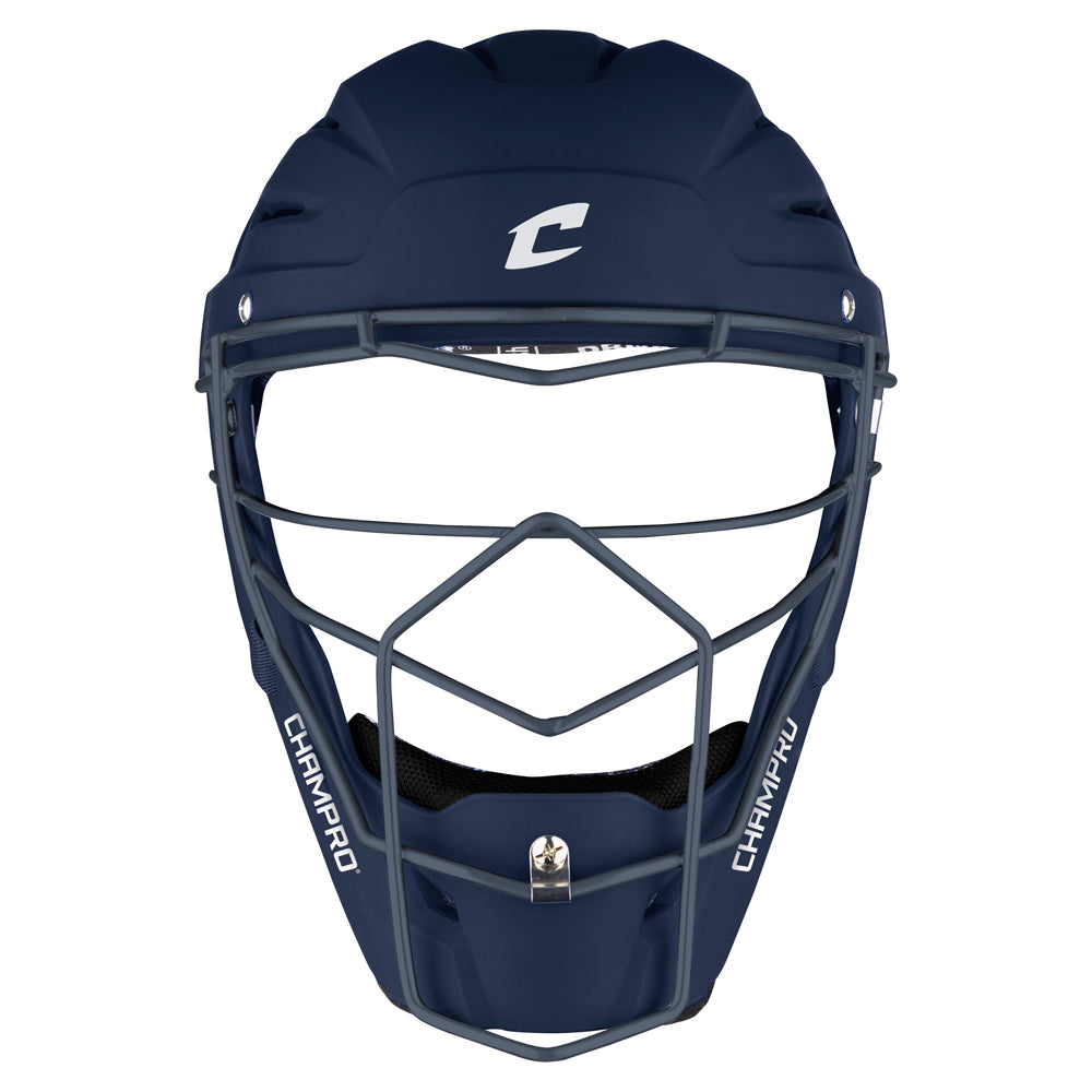 Optimus Rubberized Matte Catcher's Helmet