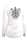 Women's SoWAL Sun Jersey Hibiscus Turtle Long Sleeve