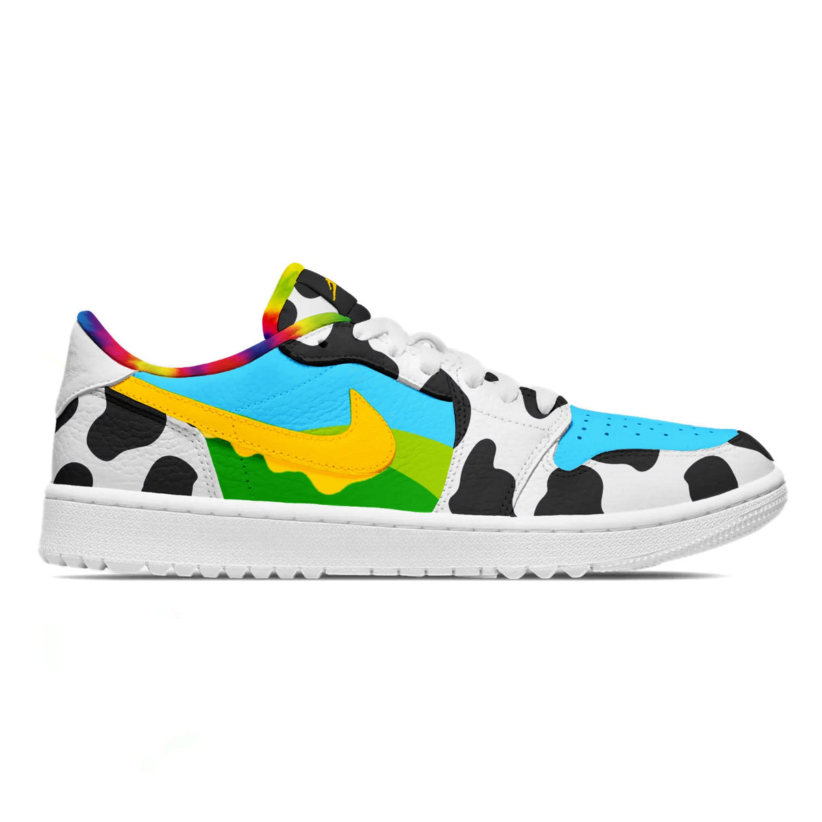 "Chunky Dunky" Jordan 1 Golf Shoes