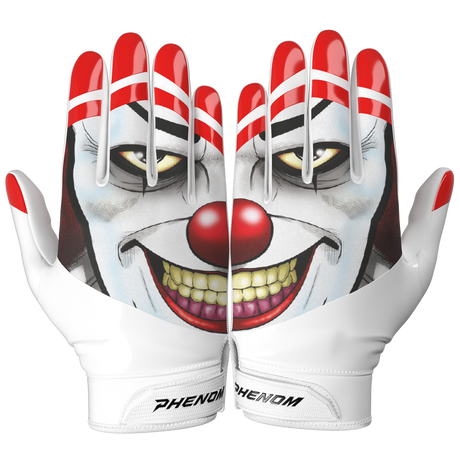 Clown Football Gloves - VPS3 by Phenom Elite - Pro Game Sports