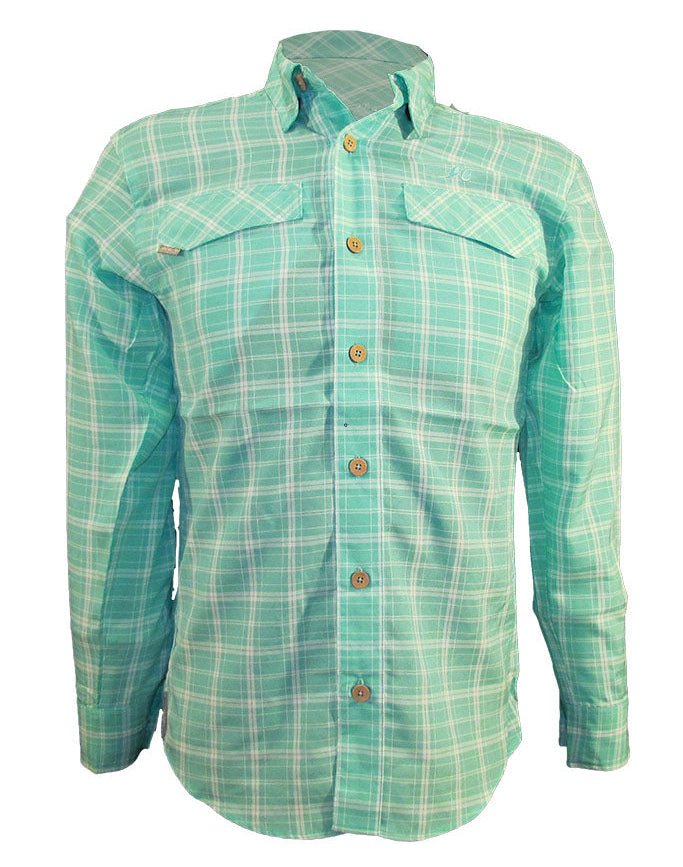 Coastal Plaid LS