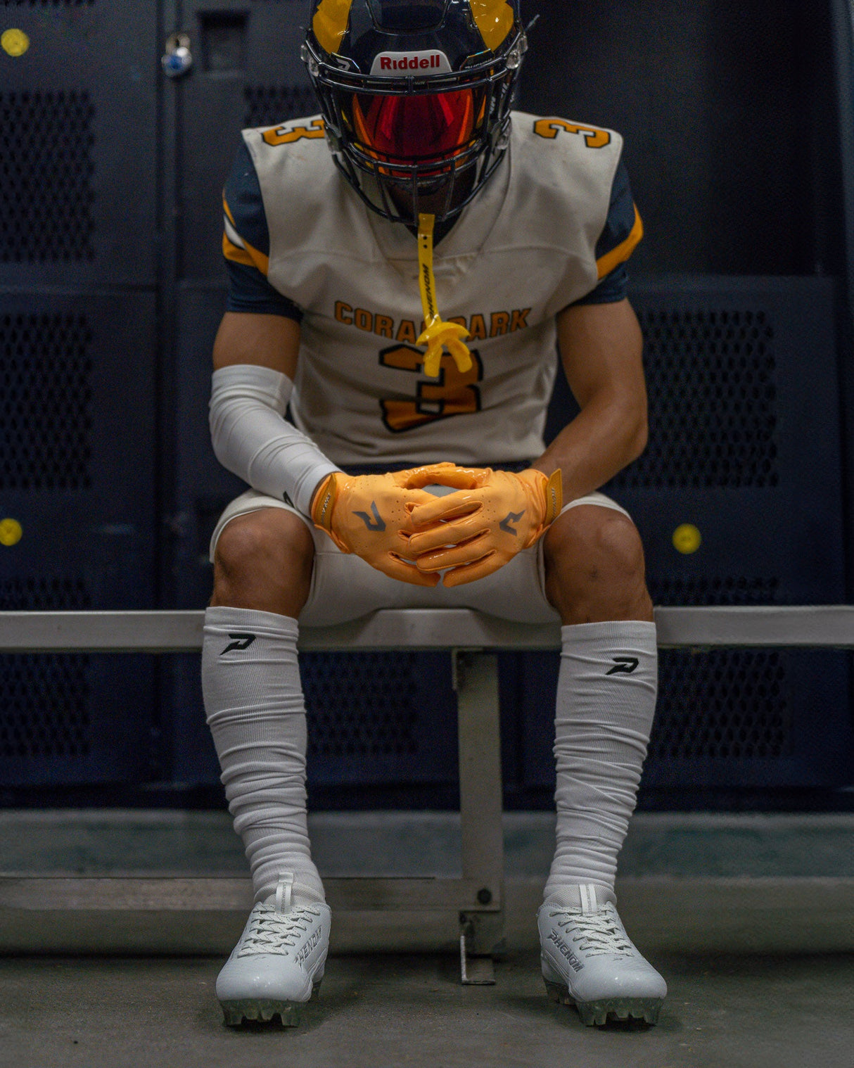 Phenom Elite VPS5 Adult Football Gloves - Team Colors - Pro Game Sports