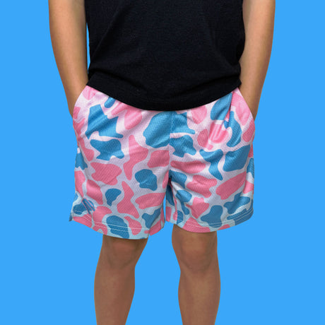 Cotton Candy Duck Camo Shorts - Pro Game Sports