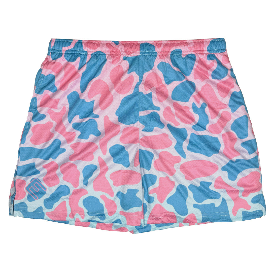 Cotton Candy Duck Camo Shorts - Pro Game Sports