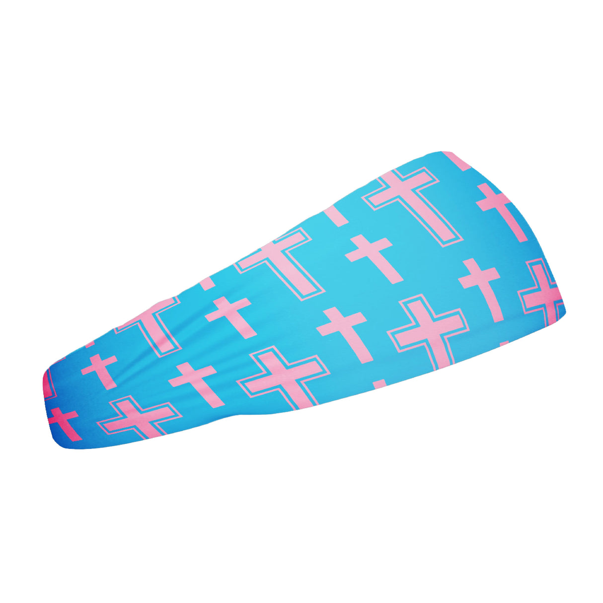 Cotton Candy Cross Headband