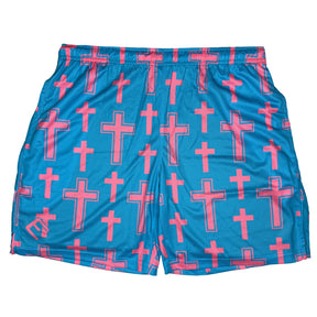Cotton Candy Cross Shorts - Pro Game Sports