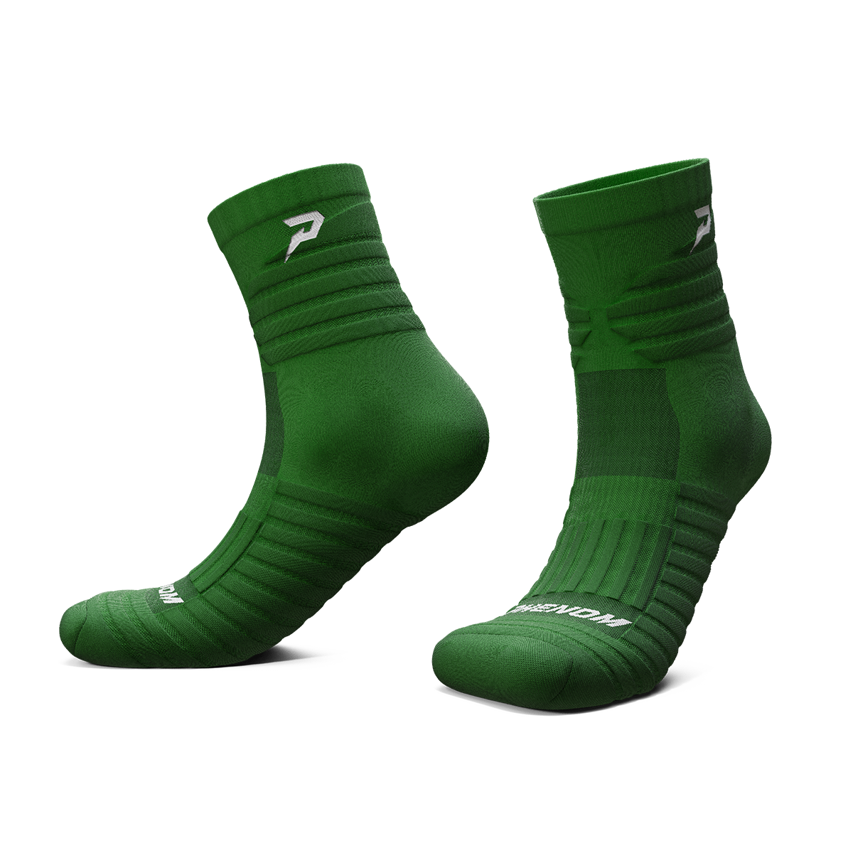 Phenom Elite 'Quantum Knit' Padded Quarter Socks - Team Colors