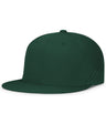 A dark green Pacific Headwear baseball cap with a flat round bill and perforated side panels.
