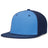 A columbia blue Pacific Headwear baseball cap with a flat round bill and perforated side panels.