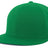 Green baseball cap on a white background