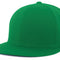 Green baseball cap on a white background