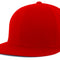 Red baseball cap on a white background