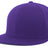 Purple baseball cap on a white background