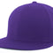 Purple baseball cap on a white background