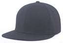 Black baseball cap on a white background