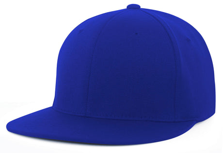 Blue baseball cap on a white background