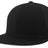 Black baseball cap on a white background