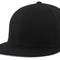 Black baseball cap on a white background