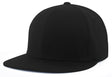 Black baseball cap on a white background