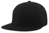 Black baseball cap on a white background