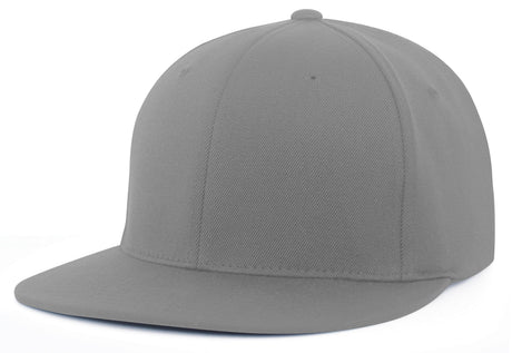Gray baseball cap on a white background
