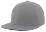 Gray baseball cap on a white background