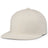Beige baseball cap on a white background