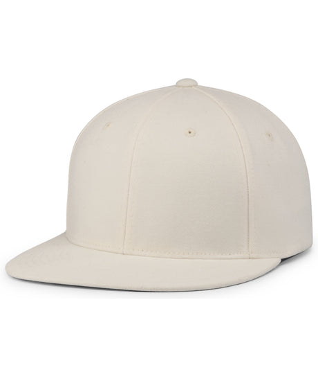 Beige baseball cap on a white background