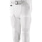 White pants with a belt on a white background