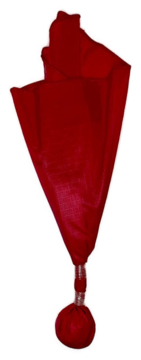 All Red Long Throw Ball Type Penalty or Challenge Flag - Pro Game Sports