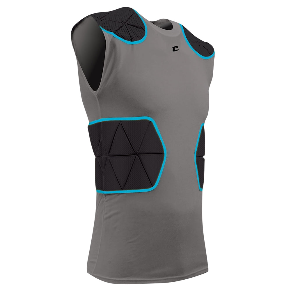 Tri-Flex Compression Shirt with Cushion System - Youth