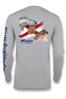 Florida Redfish Flag Wireman X