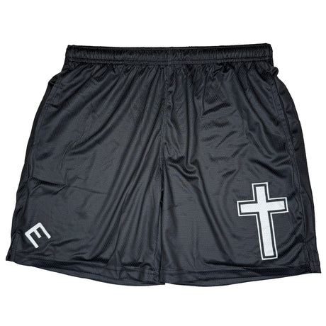 Faith Cross Black Shorts - Pro Game Sports