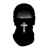 Faith Cross Black Balaclava Mask (Shiesty) - Pro Game Sports